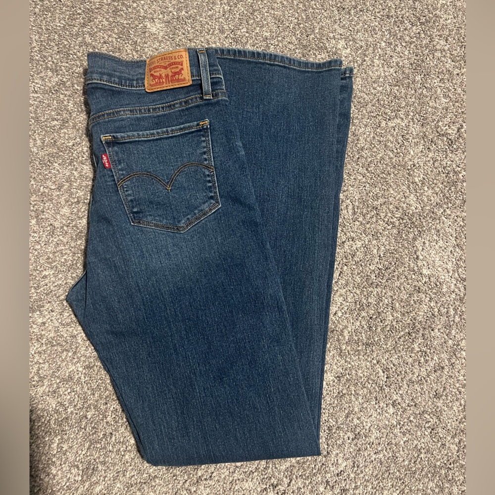 Levi's Shaping Bootcut Dark Blue Jeans